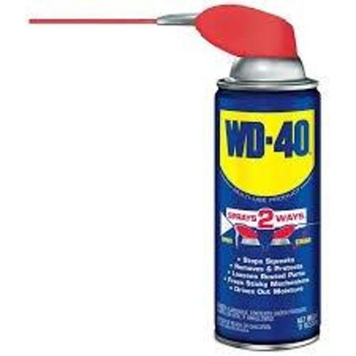 DESCRIPTION: (4) MULTI-USE PRODUCT BRAND/MODEL: WD-40 INFORMATION: SPRAYS 2 WAYS SIZE: 8 OZ RETAIL$: $6.00 EA QTY: 4