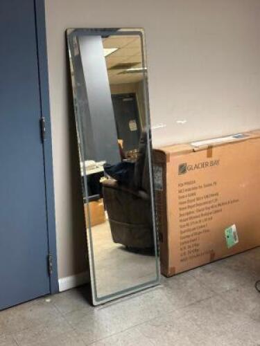 5 FT. FREE STANDING FULL BODY MIRROR WITH LIGHT UP FRAME