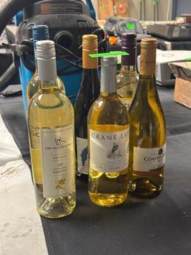 (6) - BOTTLES OF ASSORTED WHITE WINE
