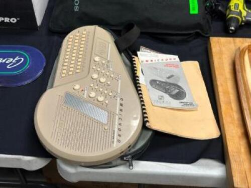 VINTAGE OMNICHORD WITH CASE AND MANUAL