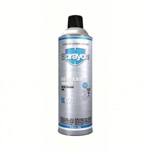 DESCRIPTION: (6) RED INSULATING VARNISH BRAND/MODEL: SPRAYON #EL 601 SIZE: 15 OZ RETAIL$: $13.67 EA QTY: 6
