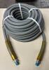 (2) HYDRAULIC HOSES