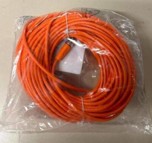 (5) CA M12 4-PIN PIGTAIL X PLUG CABLE ASSEMBLY FITTING