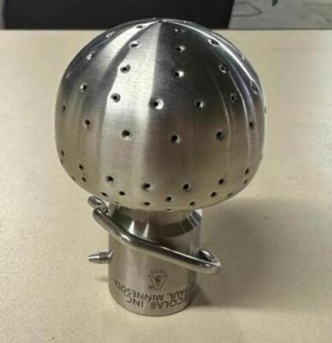 (14) FOOD GRADE STAINLESS TANK SPRAY BALLS