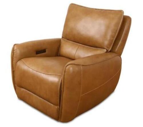LEATHER POWER RECLINER