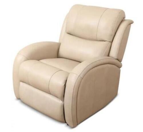 LEATHER POWER RECLINER