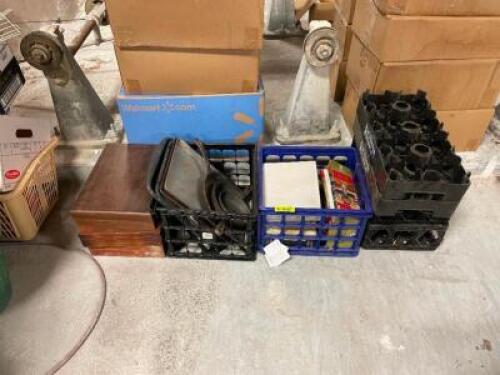 ASSORTED KITCHEN EQUIPMENT AND SUPPLIES SOLD AS SET.