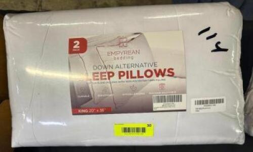 EMPYREAN BEDDING KING PILLOWS TWO PACK