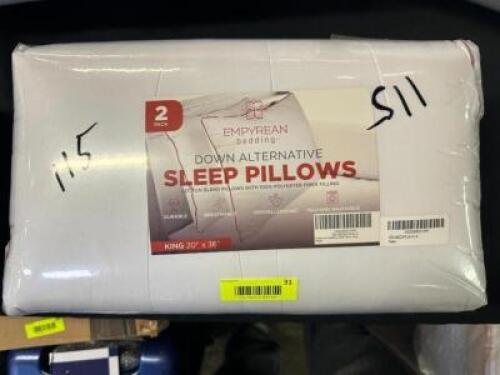 EMPYREAN BEDDING KING PILLOWS TWO PACK