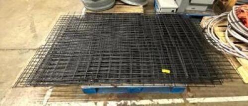 ONE PALLET OF WIRE SHELVING RACKS