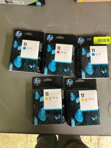 ASSORTED HP PRINTER INK