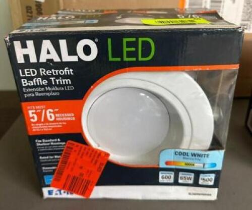 (2)- HALO LED 6" RECESSED LIGHTS