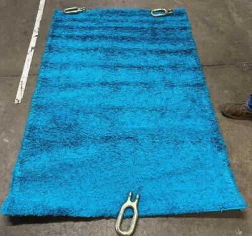 4'X6' TURQUOISE AREA RUG