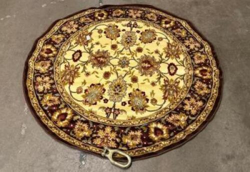6'X6' ROUND AREA RUG