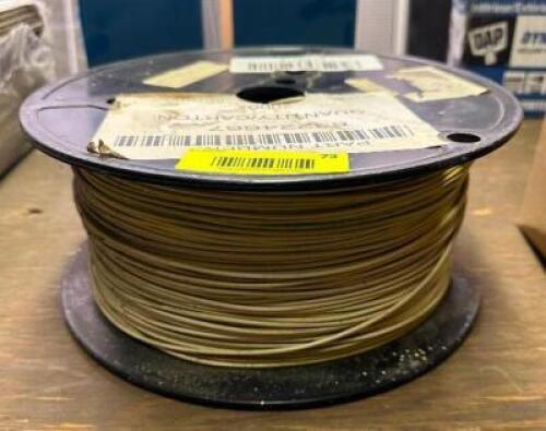 PARTIAL SPOOL OF SMALL WIRING