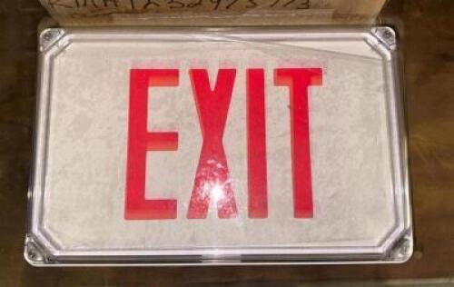 EMERGENCY EXIT SIGN