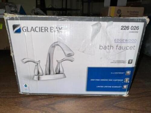 GLACIER BAY CHROME FINISH BATH FAUCET