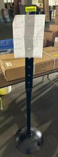 MOVEABLE SIGN POST KIT