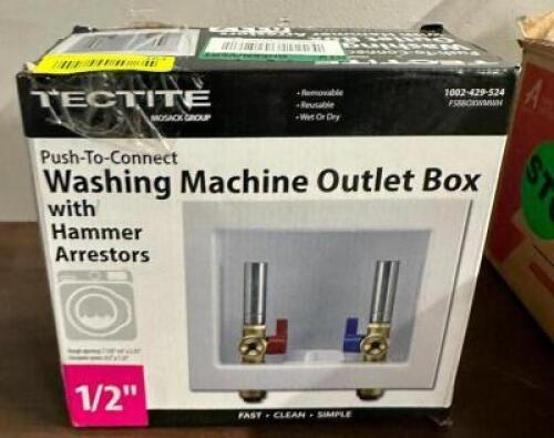 WASHING MACHINE OUTLET BOX