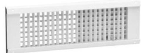24"X6" ALUMINUM UNIVERSAL DIFFUSER