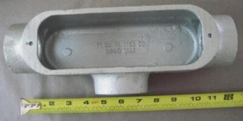 (2)- 2" CONDUIT BODIES