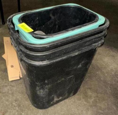 ASSORTED SMALL WASTE BINS