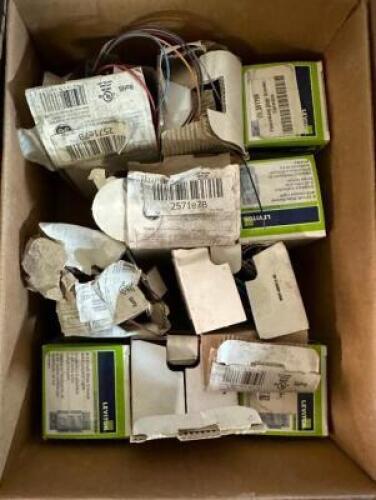 ASSORTED ELECTRICAL OUTLETS AND SWITCHES