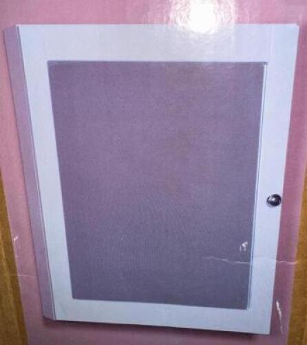 WHITE FINISH MEDICINE CABINET