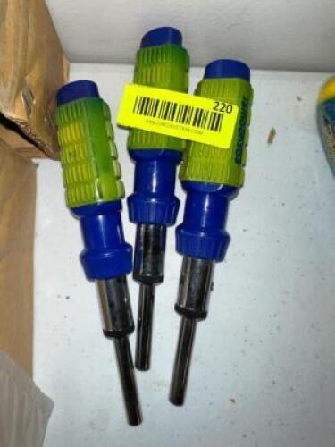 (3)- SCREWDRIVERS