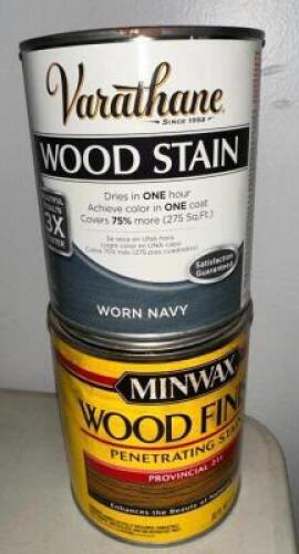 WOOD STAIN AND WOOD FINISH