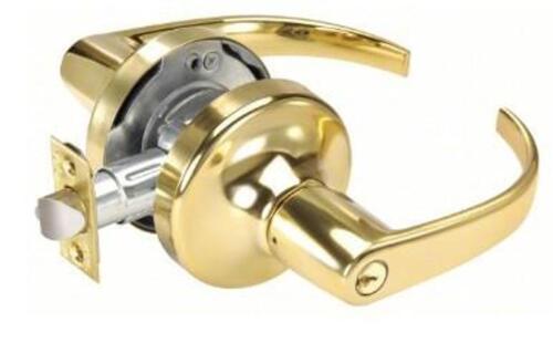 BRASS OFFICE LEVER LOCK