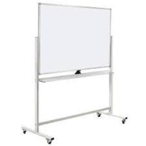 DESCRIPTION: (1) ROLLING WHITE BOARDINFORMATION: MAGNETIC, WHITESIZE: 48 1/2" X 37"RETAIL$: $169.99 EAQTY: 1