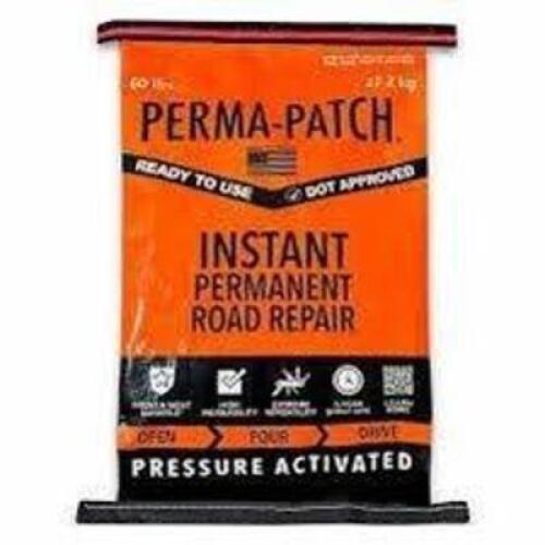 DESCRIPTION: (7) BAGS OF COLD PATCH BRAND/MODEL: PERMA-PATCH #3ZC17 INFORMATION: BLACK SIZE: 60 LB RETAIL$: $39.23 EA QTY: 7