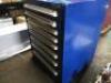 DESCRIPTION: (1) TOOL CABINETBRAND/MODEL: VIDMARINFORMATION: BLUE, LOCKING, NO KEYSIZE: 8 DRAWERS, 30"W X 27 3/4" X 37 1/4"RETAIL$: $1994.97 EAQTY: 1 - 3