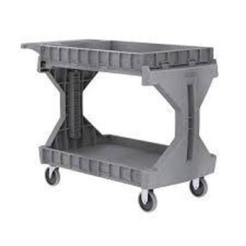 DESCRIPTION: (1) PROCARTBRAND/MODEL: AKRO-MILLS #30936INFORMATION: GRAY, 400LB CAPACITYSIZE: 24" X 46" X 34"RETAIL$: $550.00 EAQTY: 1