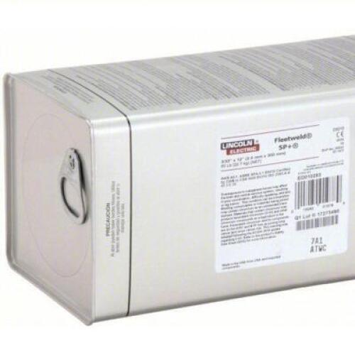 DESCRIPTION: (1) STICK ELECTRODE BRAND/MODEL: LINCOLN ELECTRIC #49JR45 INFORMATION: CARBON STEEL, E6010, 50 LB, FLEETWELD 5P+ SIZE: 3/32" X 12" RETAIL
