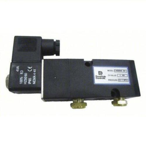 DESCRIPTION: (1) SOLENOID PILOT VALVE BRAND/MODEL: DYNAQUIP #44F197 INFORMATION: 115 V AC RETAIL$: $161.89 EA QTY: 1