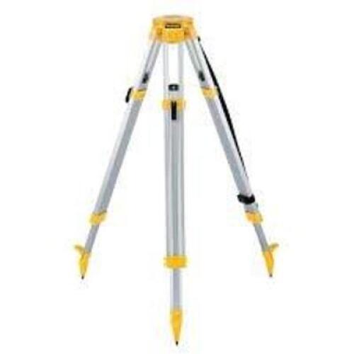 DESCRIPTION: (1) LASER LEVEL TRIPOD BRAND/MODEL: DEWALT #DW0736 INFORMATION: WHITE, ALUMINUM, FLAT HEAD SIZE: 3-1/2' - 5-11/16' RETAIL$: $179.16 EA QT