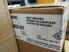 DESCRIPTION: (1) ELECTRIC WALL AND CEILING UNIT HEATER BRAND/MODEL: QMARK #25D236 INFORMATION: 208V AC, 1 OR 3-PHASE, WHITE SIZE: 16 IN X 14 IN X 7-1/ - 4