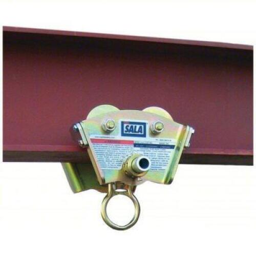 DESCRIPTION: (1) BEAM TROLLEY ANCHOR BRAND/MODEL: 3M DBI-SALA #2UZE6 INFORMATION: SWIVEL D-RING, SLIDING BEAM CLAMP, FOR 3 IN TO 8 IN FLANGE WD RETAIL