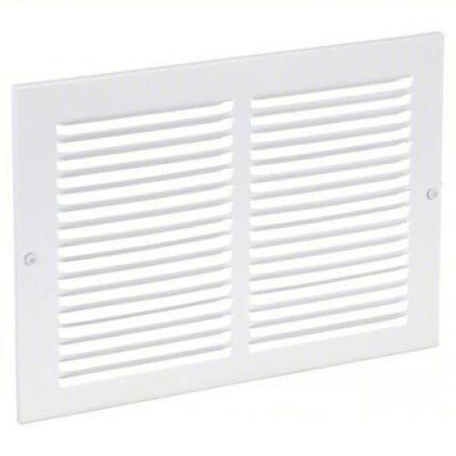 DESCRIPTION: (24) RETURN AIR GRILLE BRAND/MODEL: PRODUCT NUMBER #4MJN5 INFORMATION: WHITE, STEEL, POWDER COATED, LOUVERED GRILLE SIZE: 9-3/4" H X 13-3