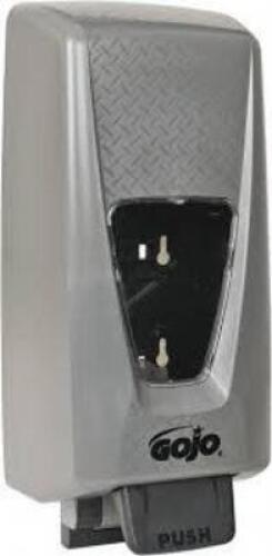 DESCRIPTION: (2) REFILLABLE HAND SOAP DISPENSER BRAND/MODEL: GOJO #01724194 RETAIL$: $31.00 EA QTY: 2