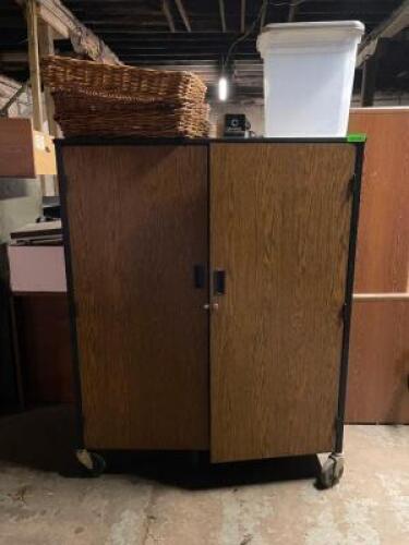 5 FT. ROLLING CABINET CABINET ONLY