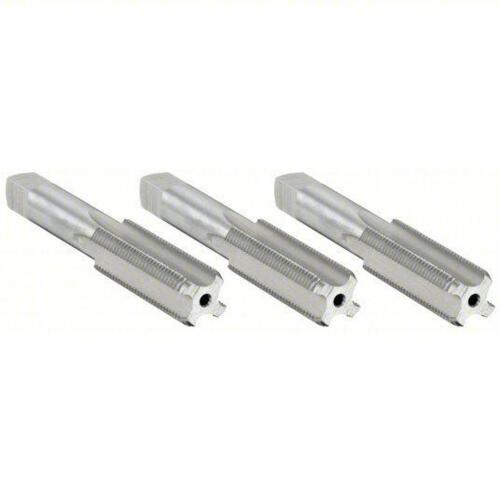 DESCRIPTION: (3) TAP SET BRAND/MODEL: WESTWARD #5TVZ0 SIZE: 7/8"-14 TAP THREAD SIZE, 2 7/32 IN THREAD LG, 4 11/16 IN OVERALL LG RETAIL$: $307.31 EA QT