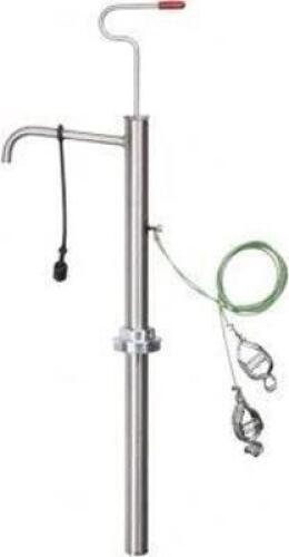 DESCRIPTION: (1) SAFETY PUMP BRAND/MODEL: PRO-LUBE #54228937 INFORMATION: 316 STAINLESS STEEL SIZE: 5 GAL RETAIL$: $306.04 EA QTY: 1