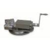 DESCRIPTION: (1) SUPER MACHINE VISE BRAND/MODEL: DAYTON #4CPF9 INFORMATION: 1 27/32 IN THROAT DP, SMOOTH FACE SIZE: 6" JAW FACE W X 6" MAX JAW OPENING