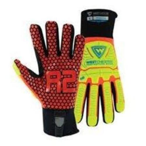 DESCRIPTION: (3) PAIRS OF GLOVES BRAND/MODEL: WESTCHESTER #87010 INFORMATION: HI-VIZ YELLOW SIZE: MEDIUM RETAIL$: $19.70 EA QTY: 3