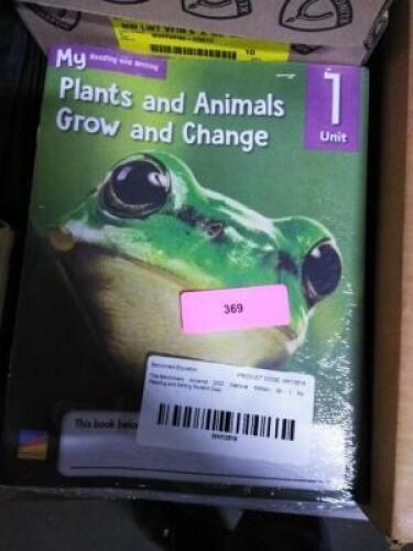 DESCRIPTION: (3) READING AND WRITING BOOKS BRAND/MODEL: BENCHMARK EDUCATION RETAIL$: $50.00 EA QTY: 3