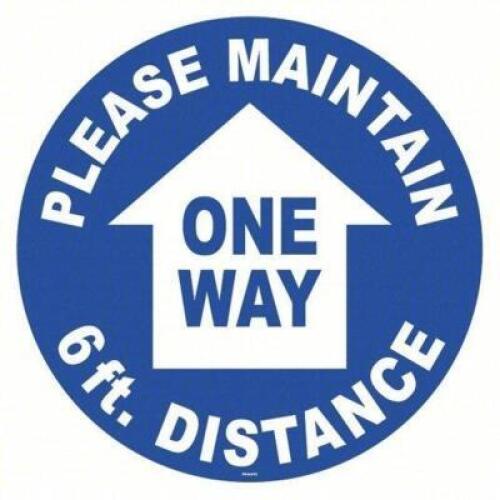 DESCRIPTION: (1) CASE OF (2) FLOOR SIGN BRAND/MODEL: 56JR58 INFORMATION: PLEASE MAINTAIN 6FT SIZE: 8X8 RETAIL$: $1.50 EA QTY: 1