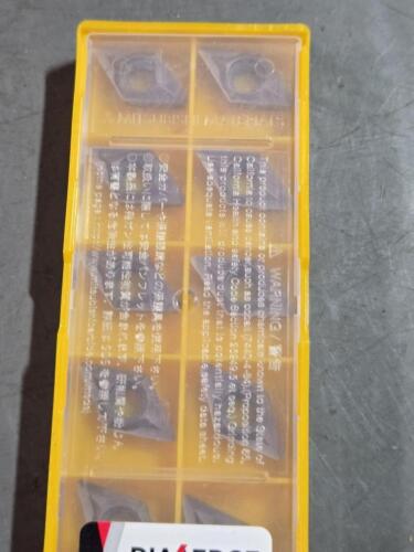 DESCRIPTION: (30) CARBIDE TURNING INSERTS BRAND/MODEL: NITSUBISHI DCGT11T308-MJ VP10RT RETAIL$: $479.10 QTY: 30